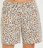 Risen Leopard Cream Shorts