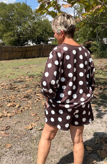 Heimish Long Sleeve Top w/ Shorts Set