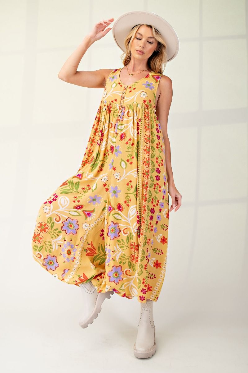 Easel All This Time Wide Leg Jumper