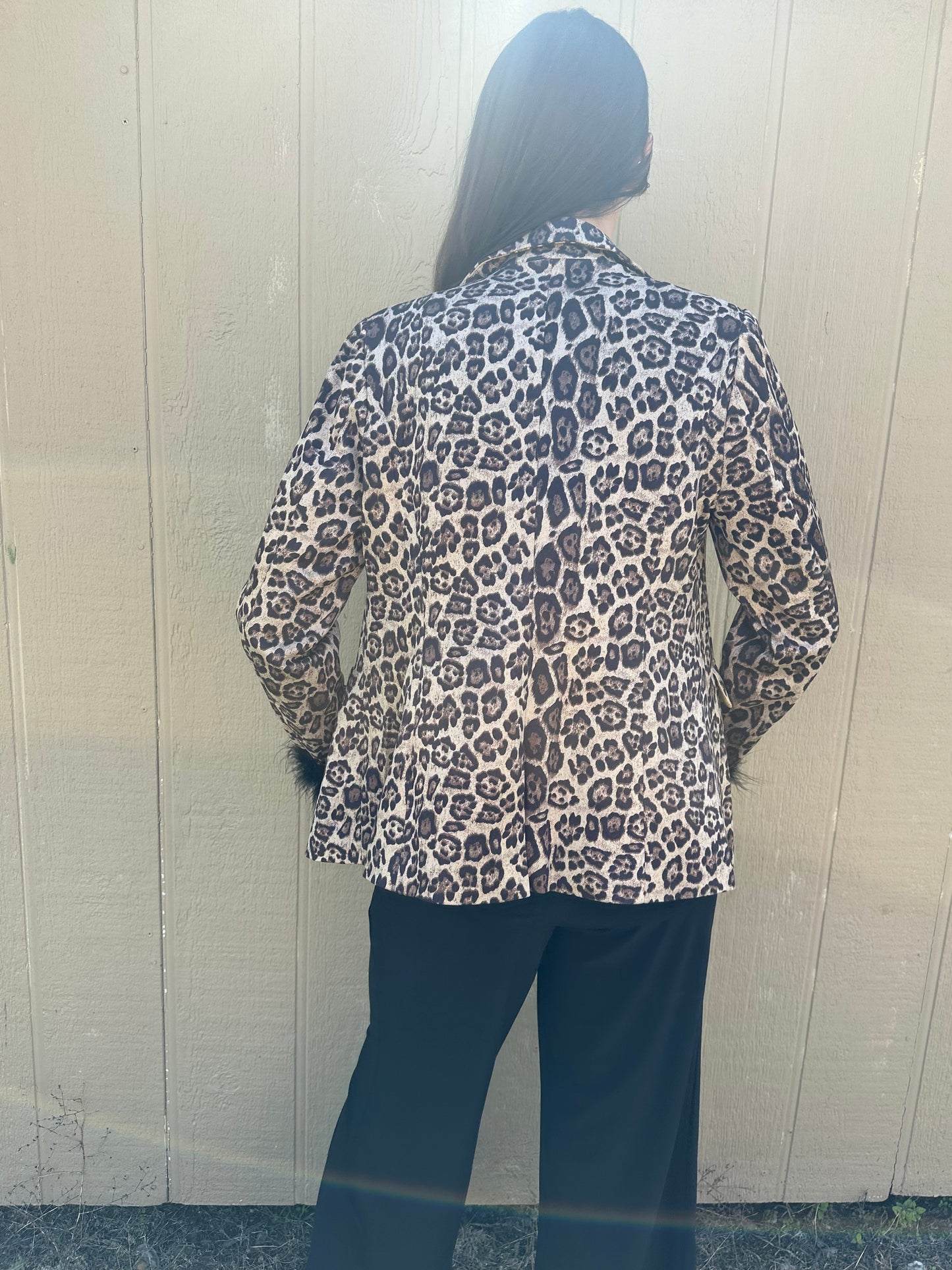 Cheetah Blazer