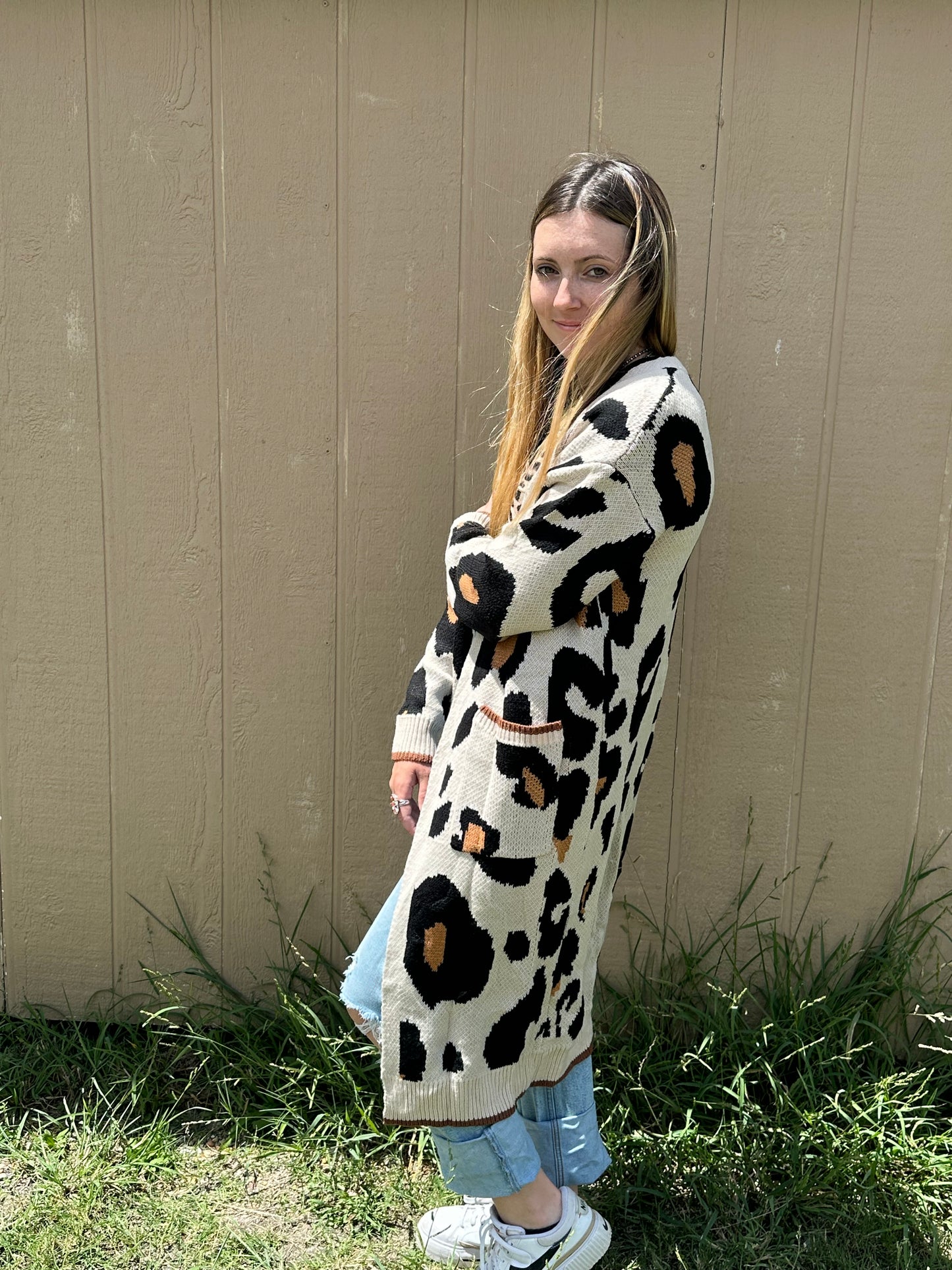 cheetah Cardigan