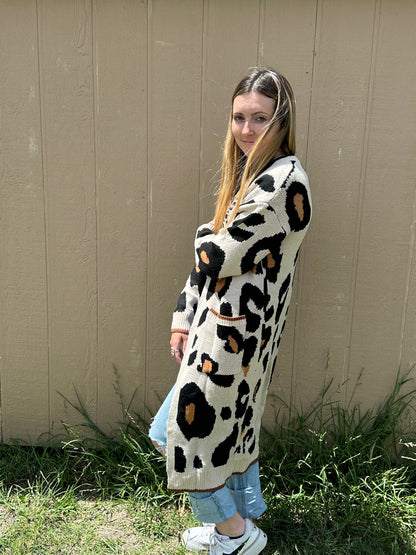 cheetah Cardigan