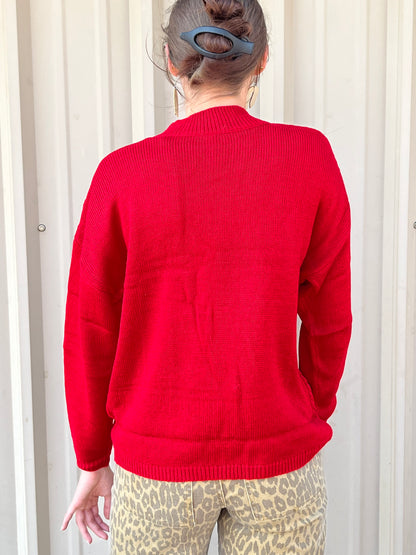 Dear Scarlett Knitted Sweater Plus Size