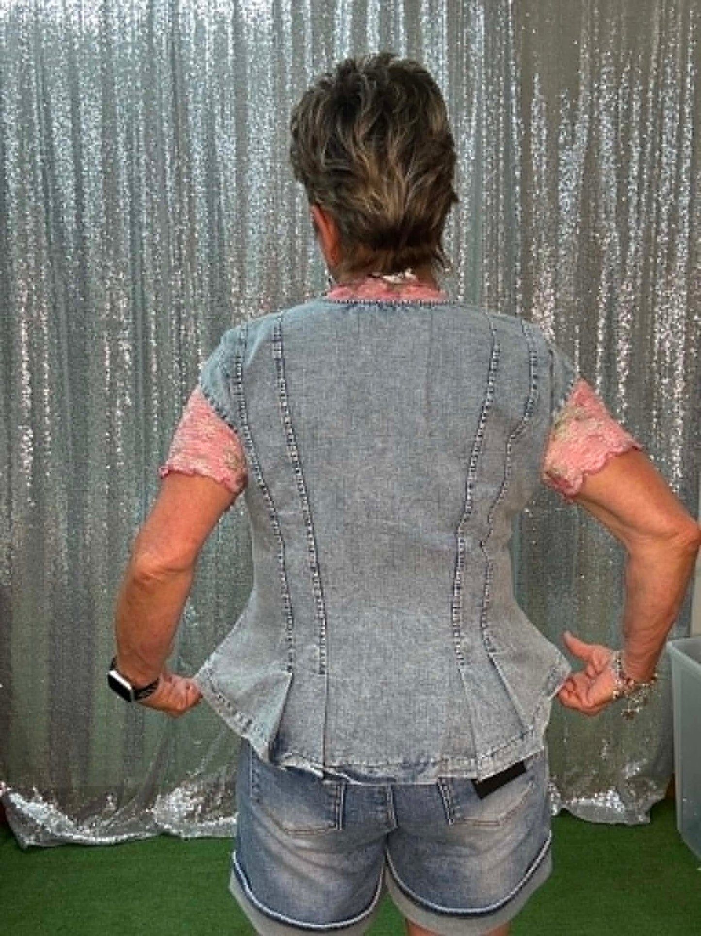 Very Jean Indigo Vest