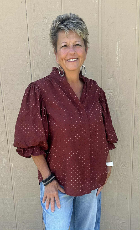 GiGio Rust Bling tops