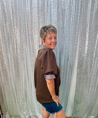 Jodifl puff sleeve top