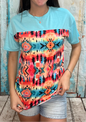 Sunshine & Rodeo Geometric Top