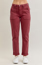 Judy Blue Aurora Weekender Burgundy