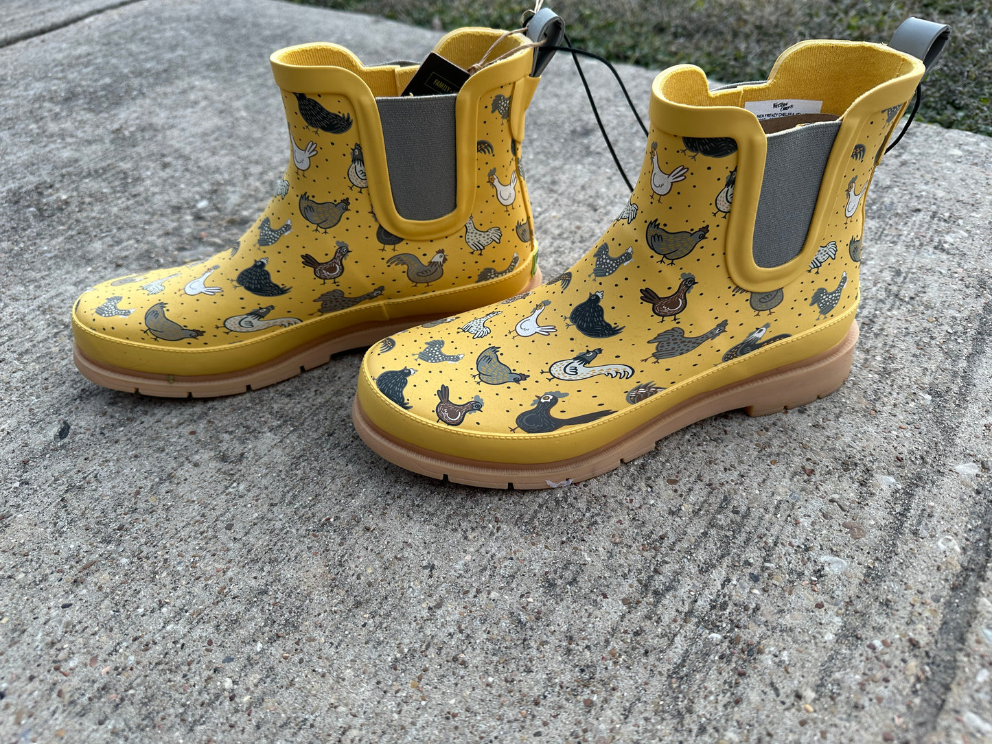 Chicken Rainboots