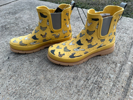 Chicken Rainboots