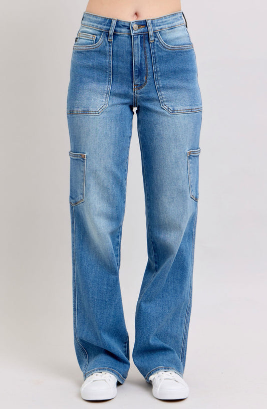 Judy Blue 90s Straight Jeans