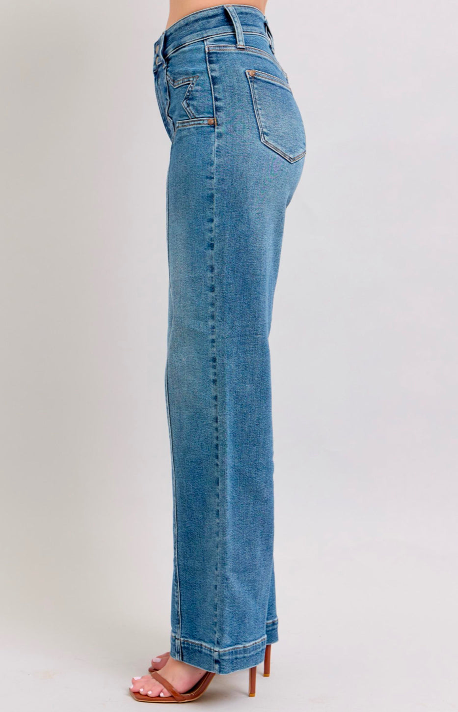 Judy Blue Wide Leg Jeans