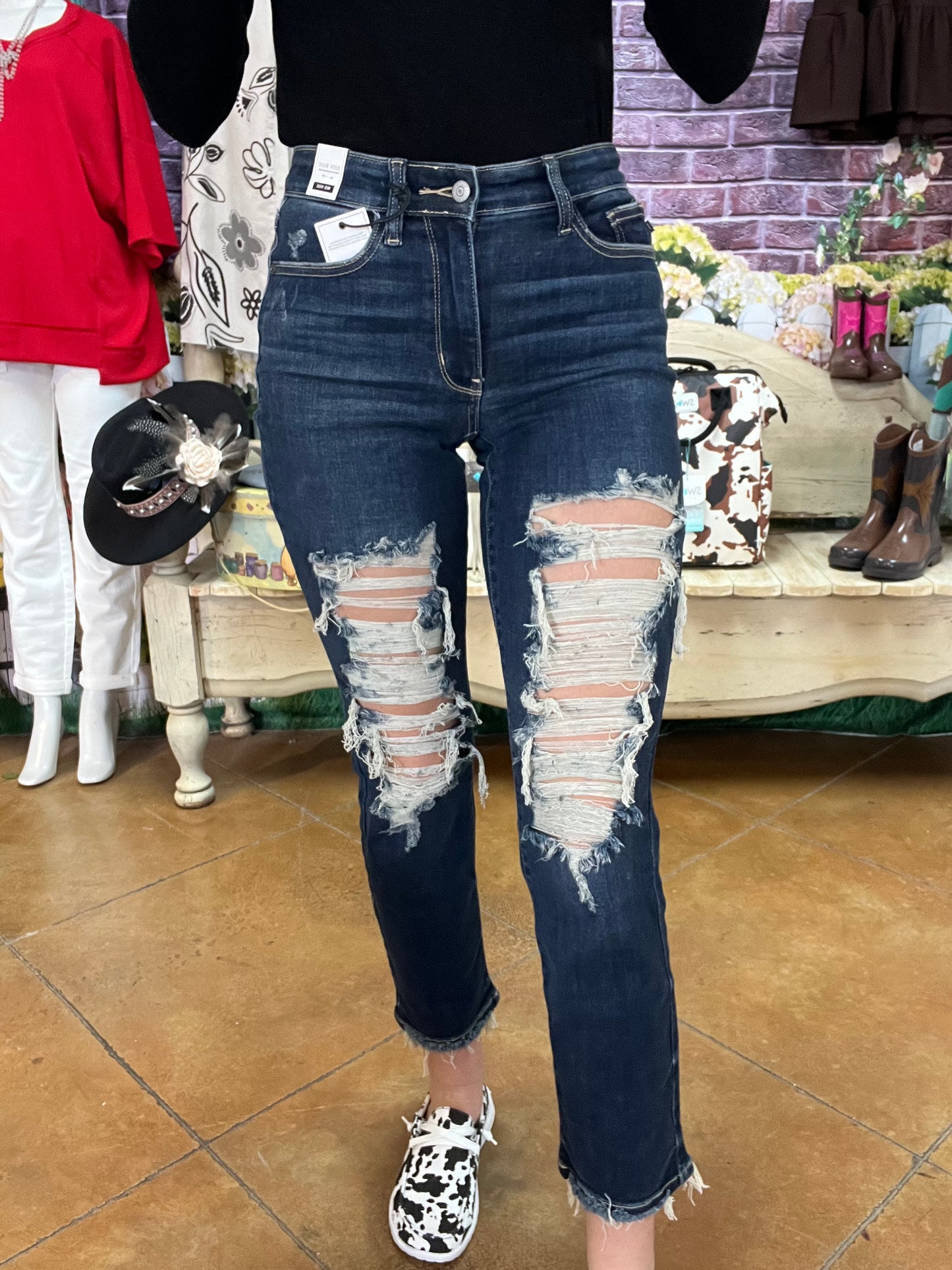 **Judy Blue Straight Leg Jeans
