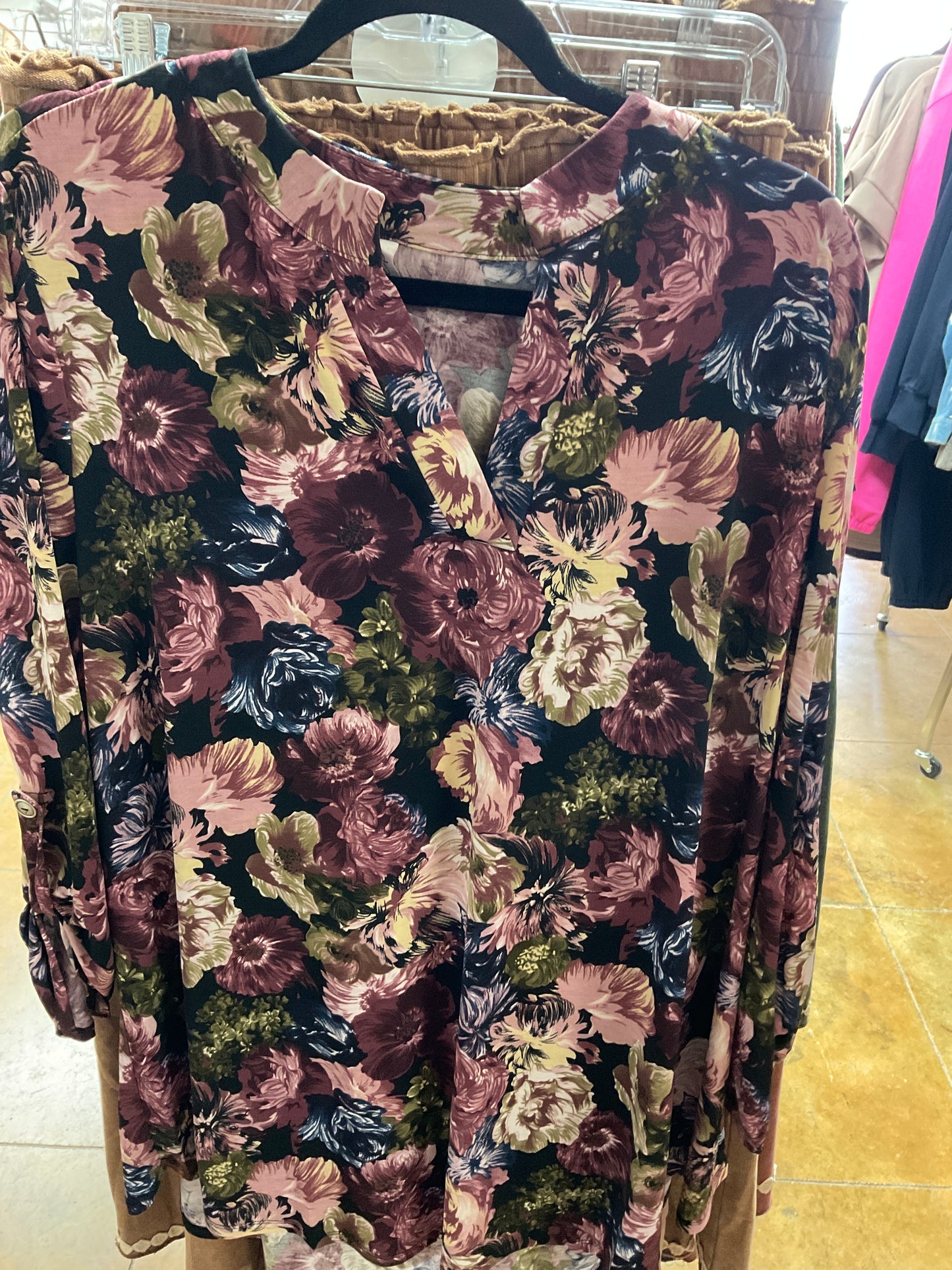 Dear Scarlett Lizzy top - Plus