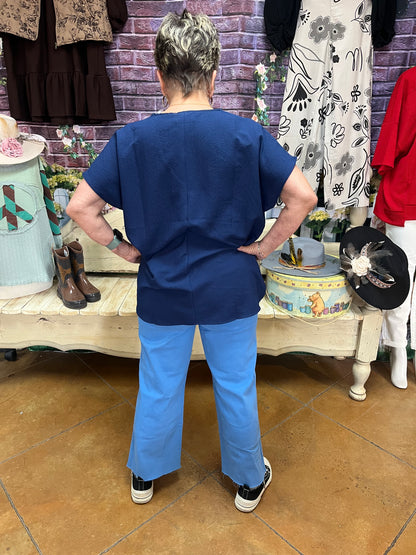 **Judy Blue Wide Leg Crops