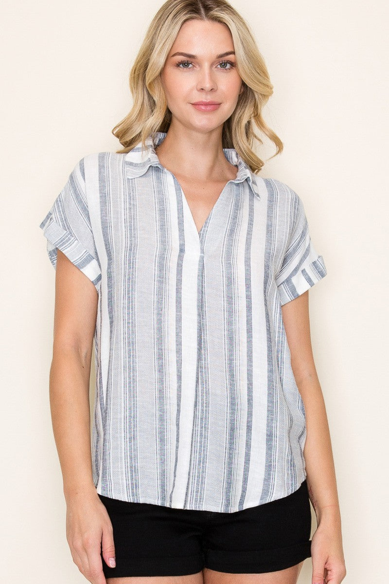 Striped Short Sleeve