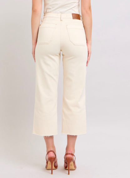 Judy Blue Wide Leg Crops Plus Size