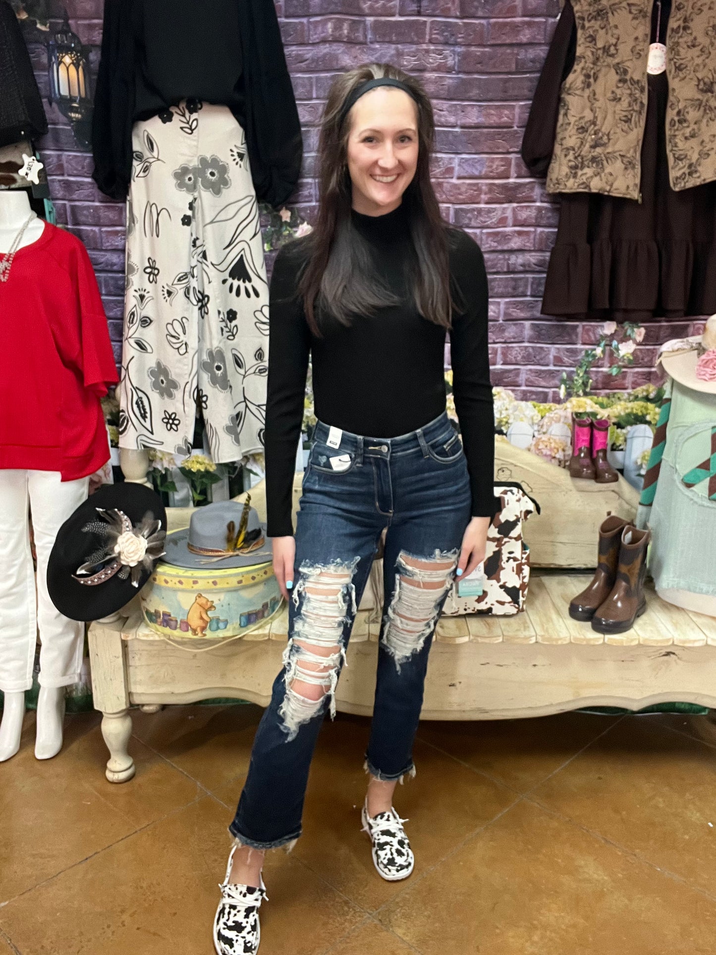 **Judy Blue Straight Leg Jeans