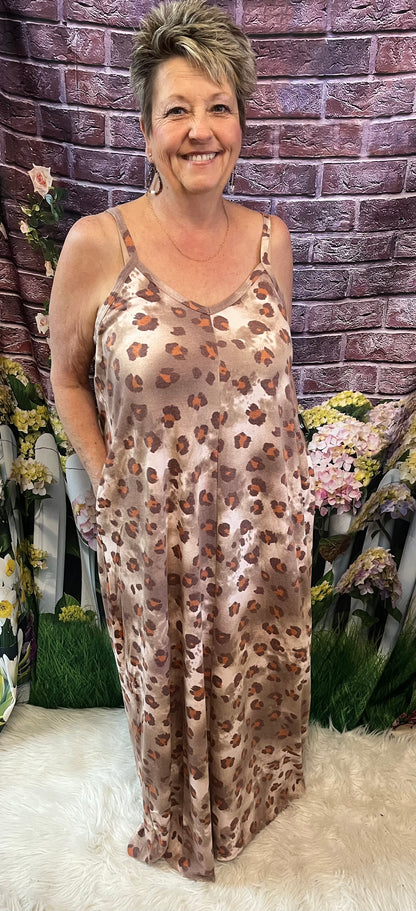 Spaghetti Strap Maxi Dress