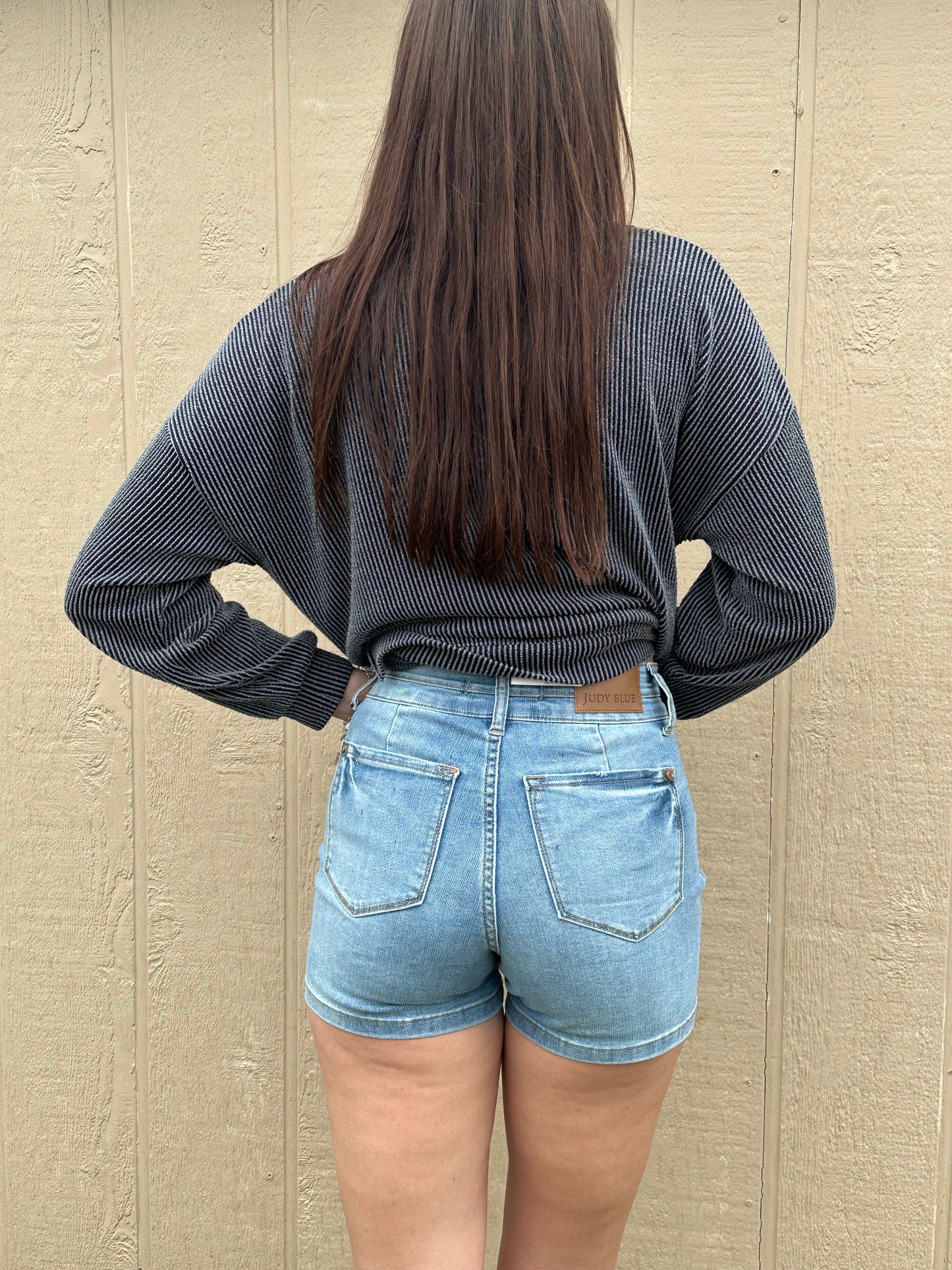 Judy Blue Tummy Control Moisture Wicking Shorts