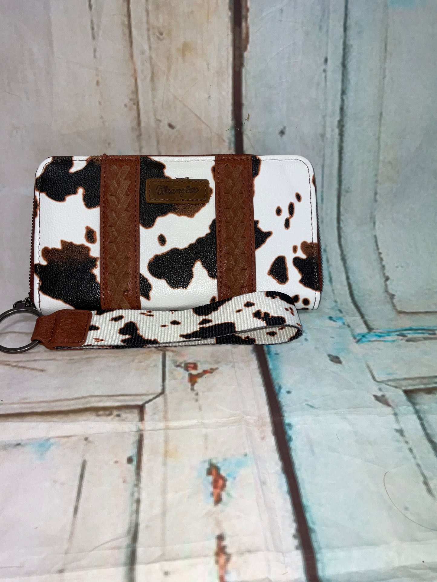 Wrangler Cow Print Wristlets