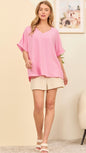 ANDREE by Unit Flowy Top Plus Size
