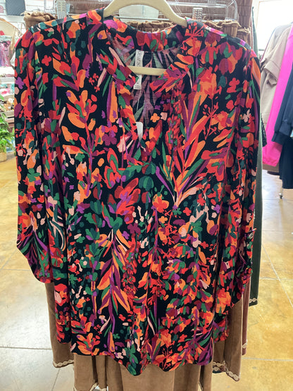 Dear Scarlett Lizzy top - Plus