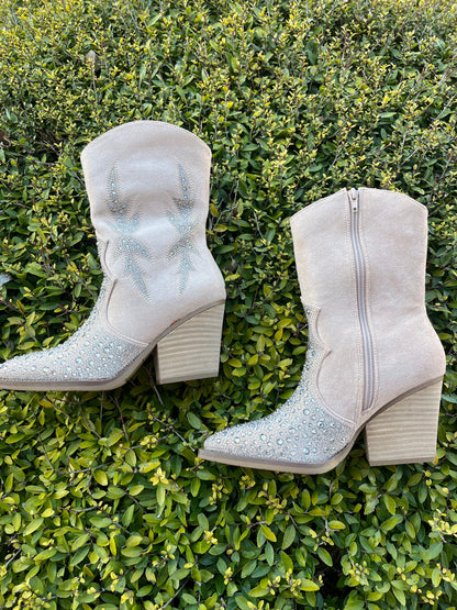 Gypsy Jazz Lux Taupe Boots