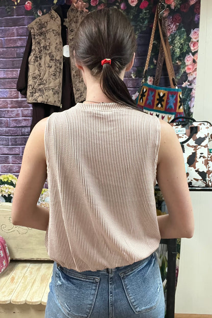 Ribbed Tank Top