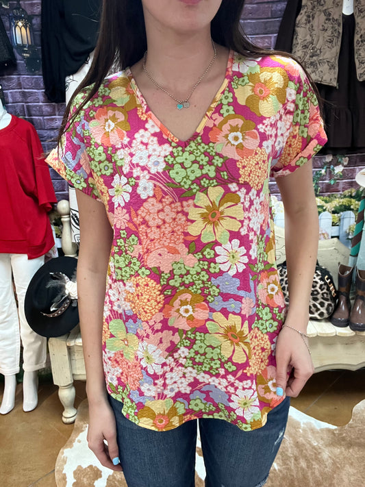 Plus Size Heimish Floral Top