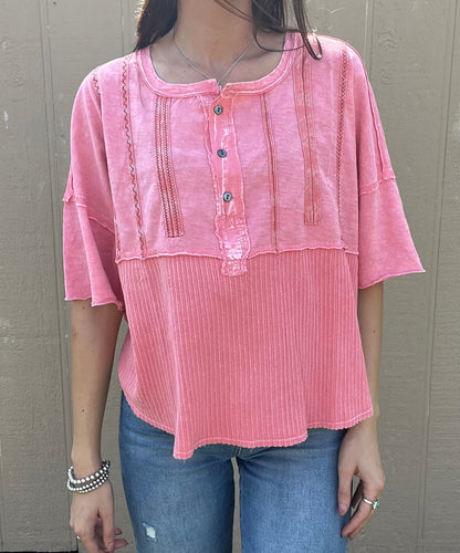 Easel Mineral Washed Top