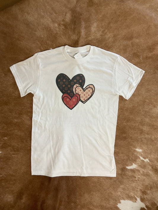 Monogram Heart Tee