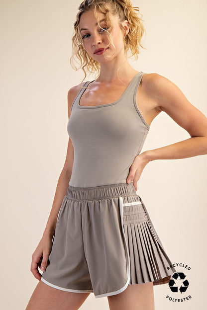 Butter Fabric Tiger Shortsie