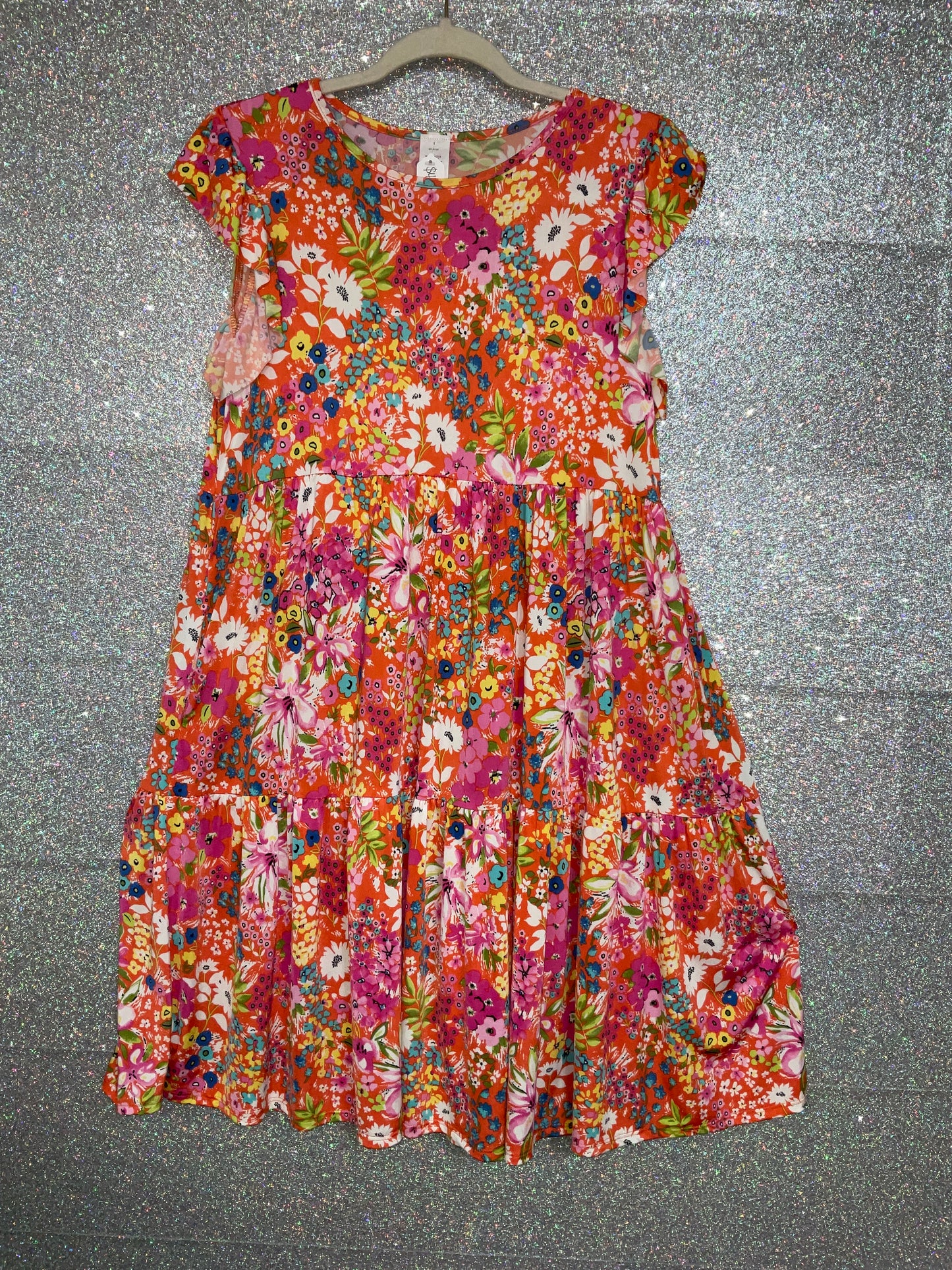 Floral summer dress Plus size
