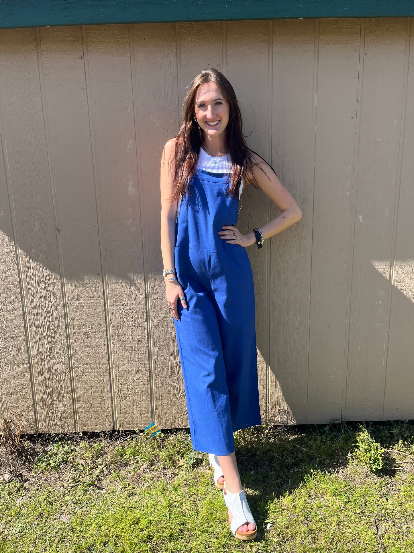 Royal Blue Jumpsuit