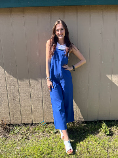 Royal Blue Jumpsuit