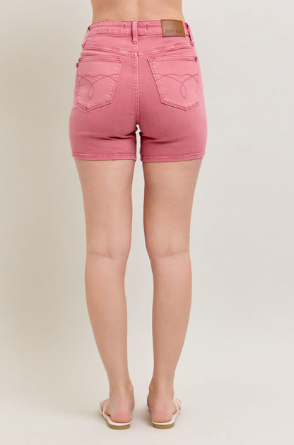 Judy Blue Rose Shorts