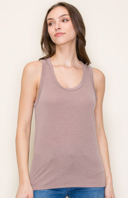 Tres Bien Ribbed Tank