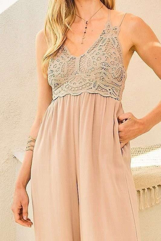 Spaghetti Strap Jumpsuit