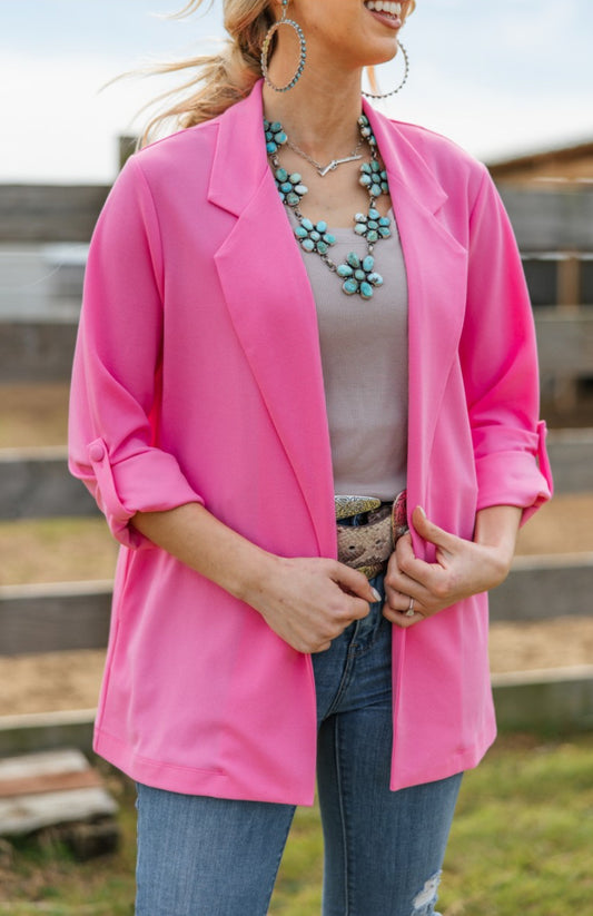 ANDREE by Unit Blazer Plus Size