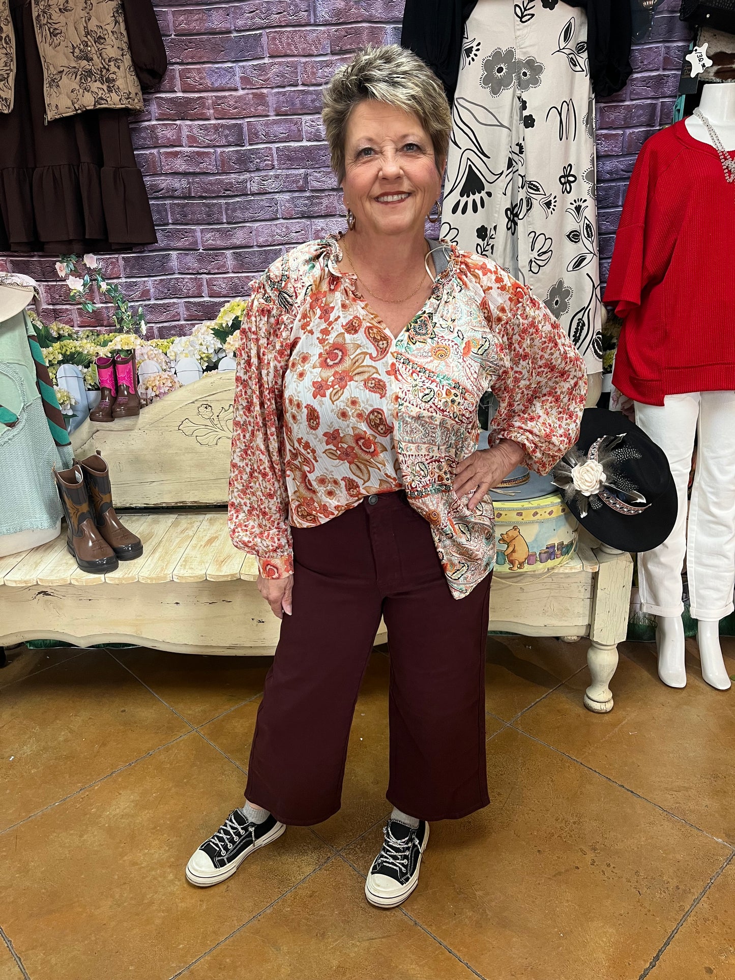 **Judy Blue Wide Leg Crops Plus Size