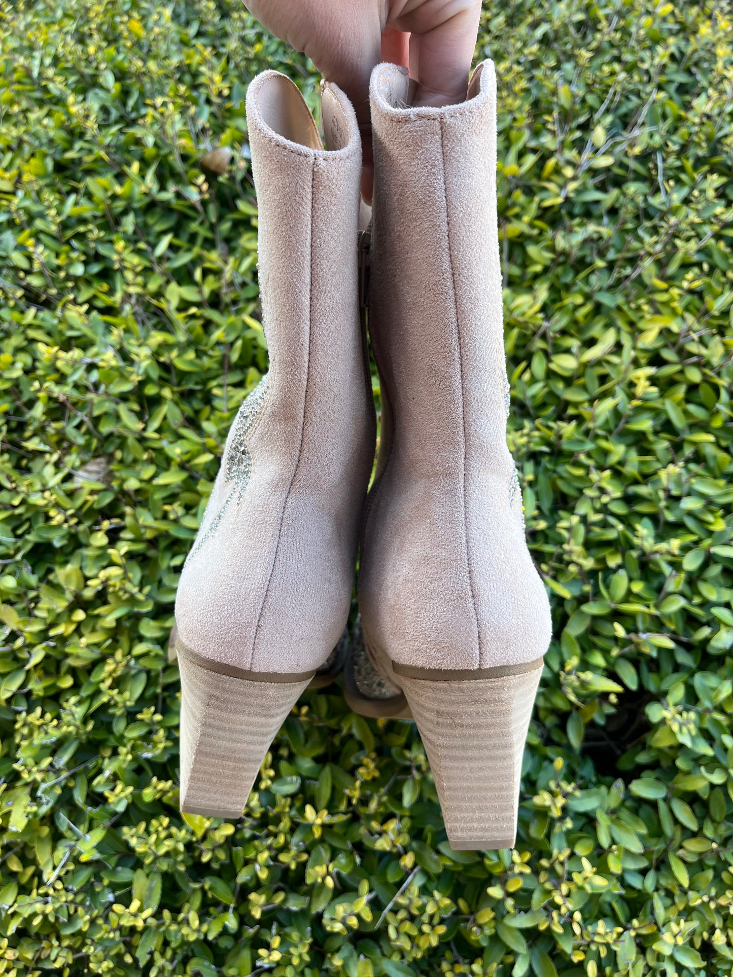 Gypsy Jazz Lux Taupe Boots