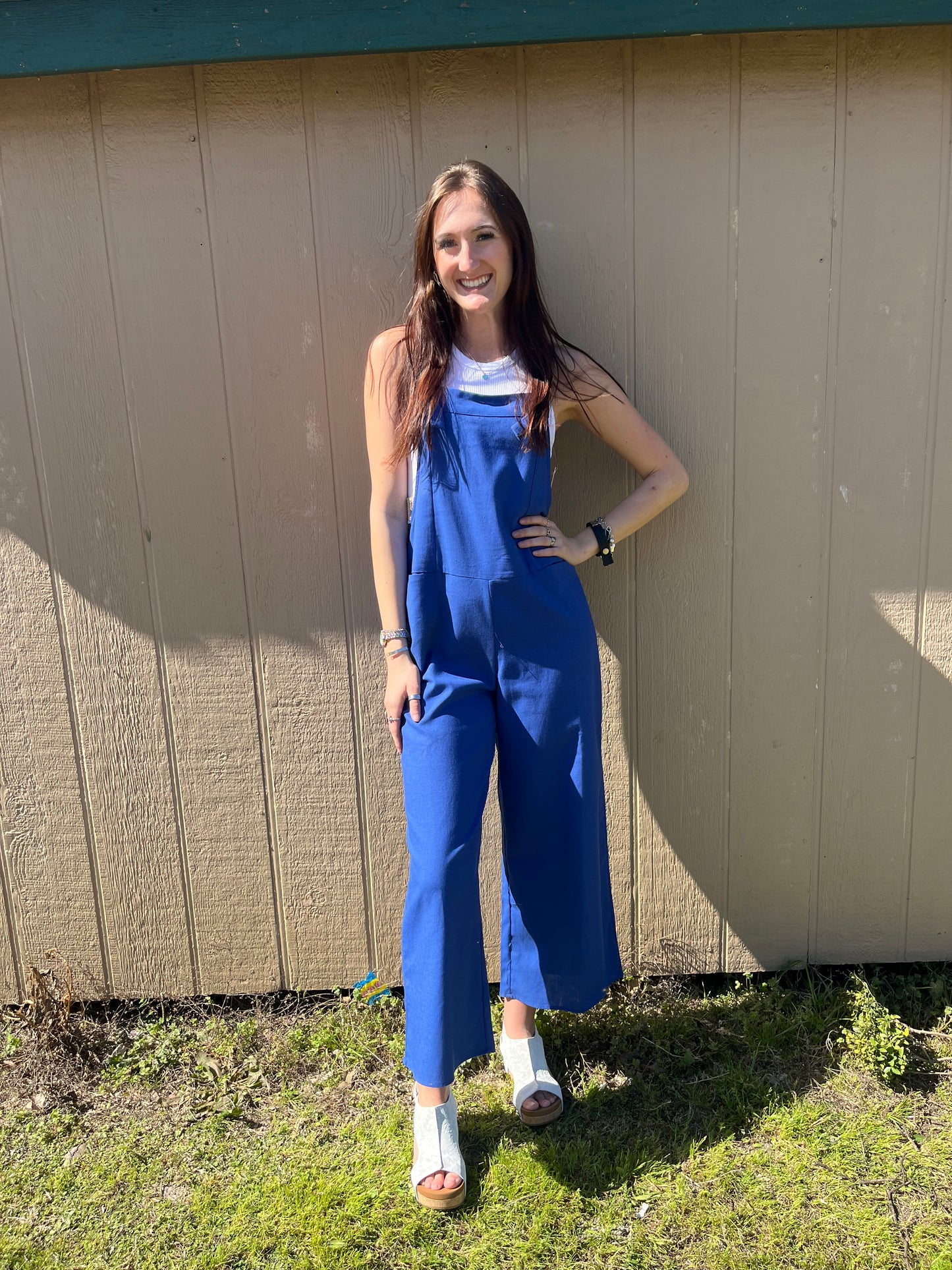 Royal Blue Jumpsuit