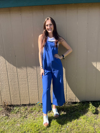 Royal Blue Jumpsuit