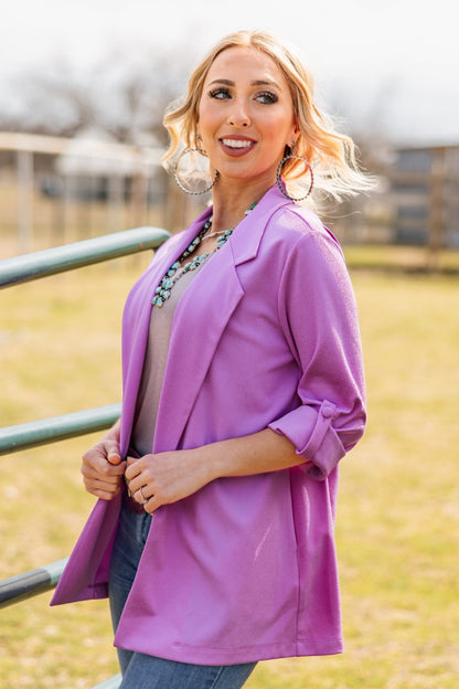 ANDREE by Unit Blazer Plus Size
