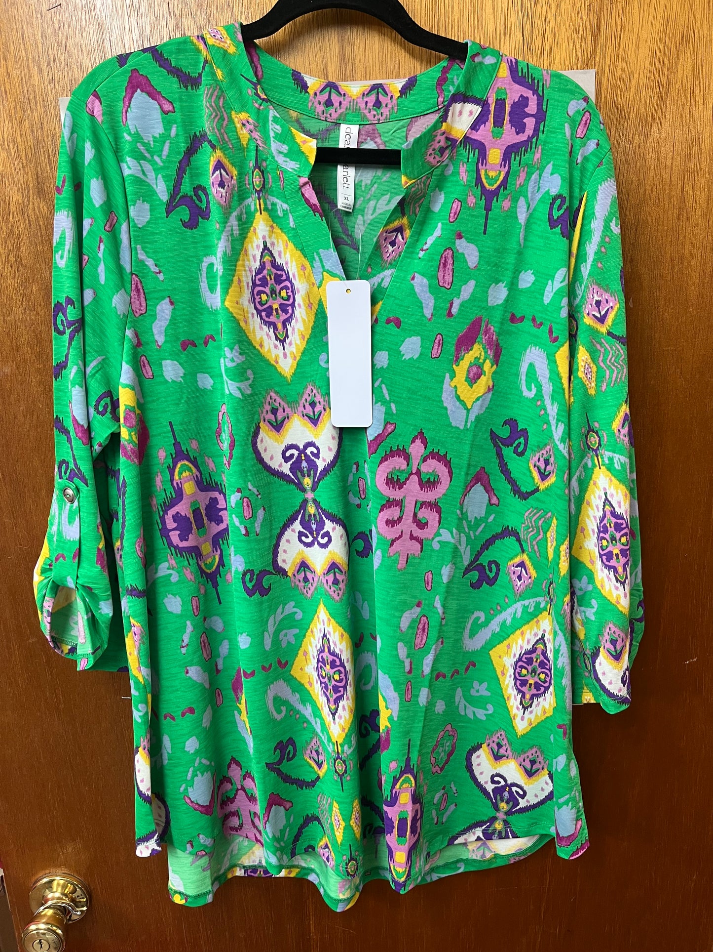 Dear Scarlett Lizzy top - Plus