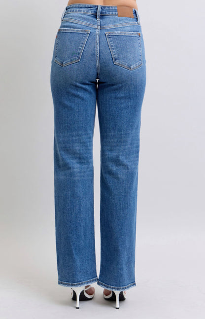Judy Blue V Front Straight Jeans