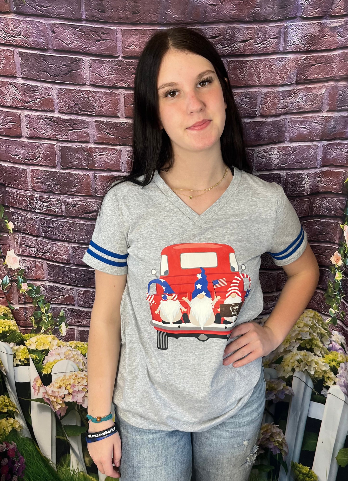 4th of July Gnome Tee