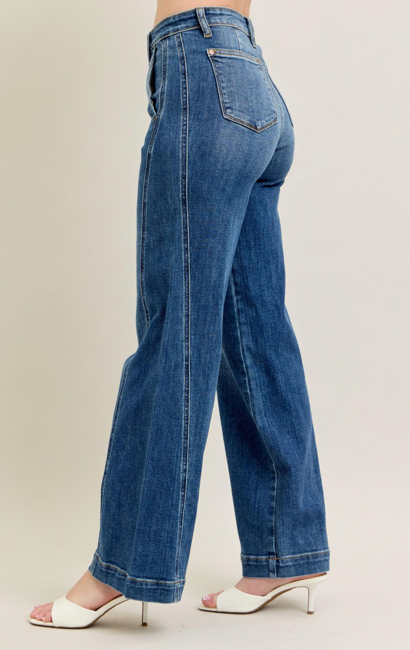 Judy Blue Wide Leg Trousers