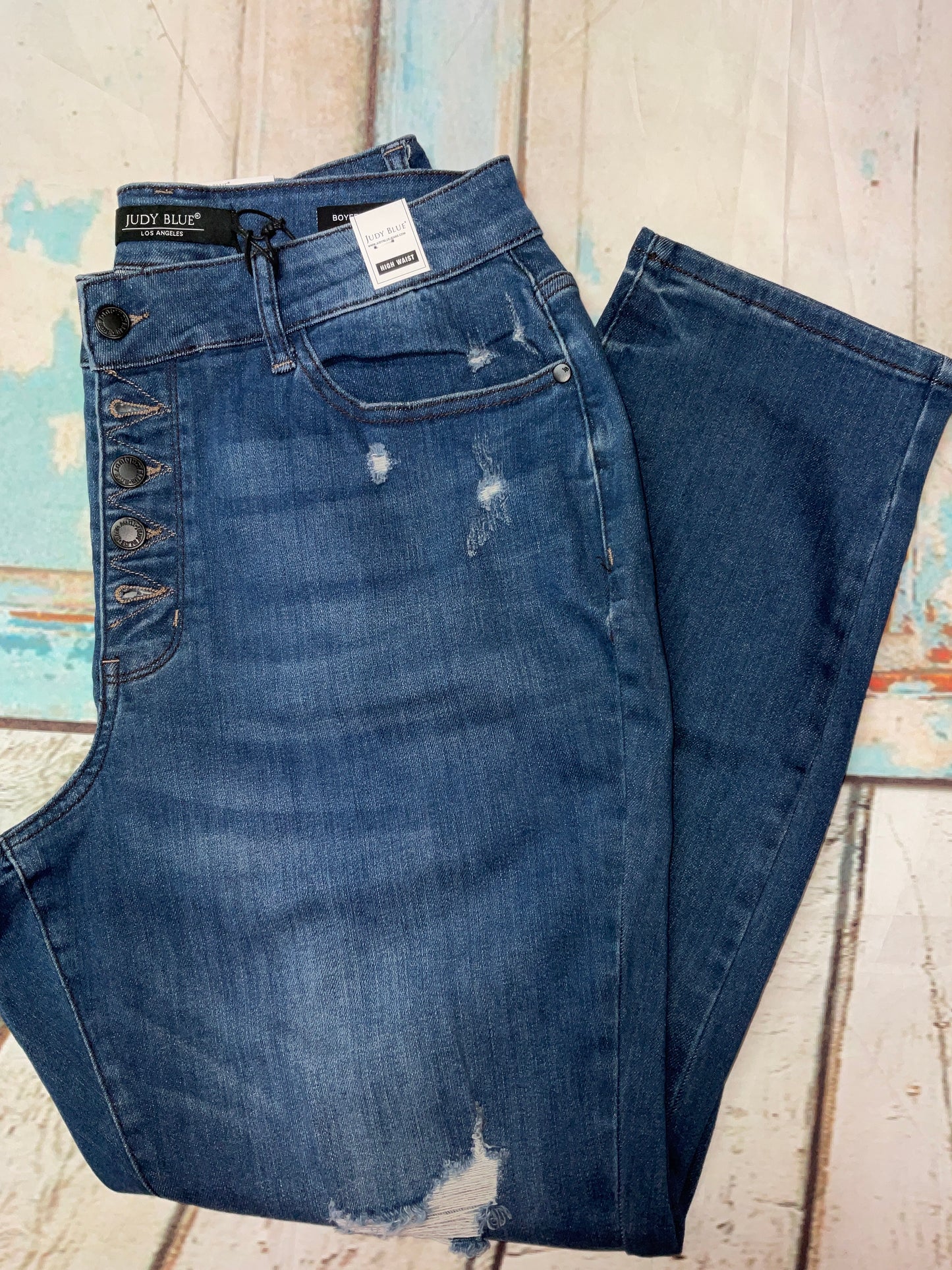 **Judy Blue plus size Boyfriend fit